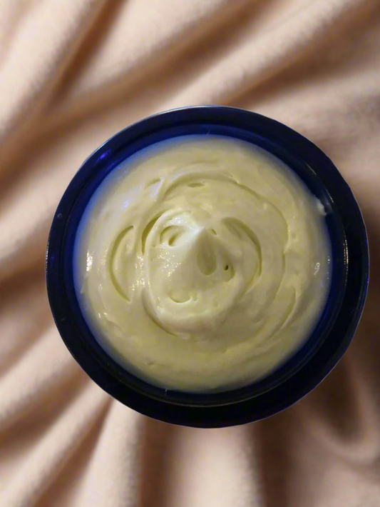 Unscented Magnesium Butter 2oz, Organic Beeswax + Magnesium Brine, No Essential Oils