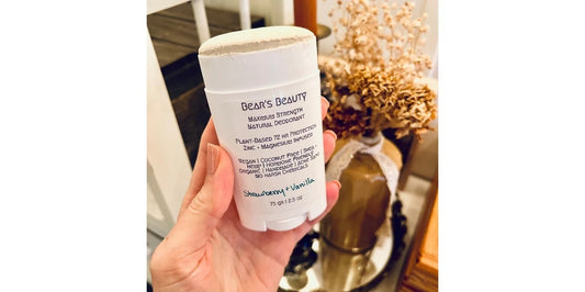 Sensitive Strength Vegan Natural Deodorant | Three Sizes | 24 hour Odor Protection | No Coconut or Baking Soda | Plant-Derived Scent