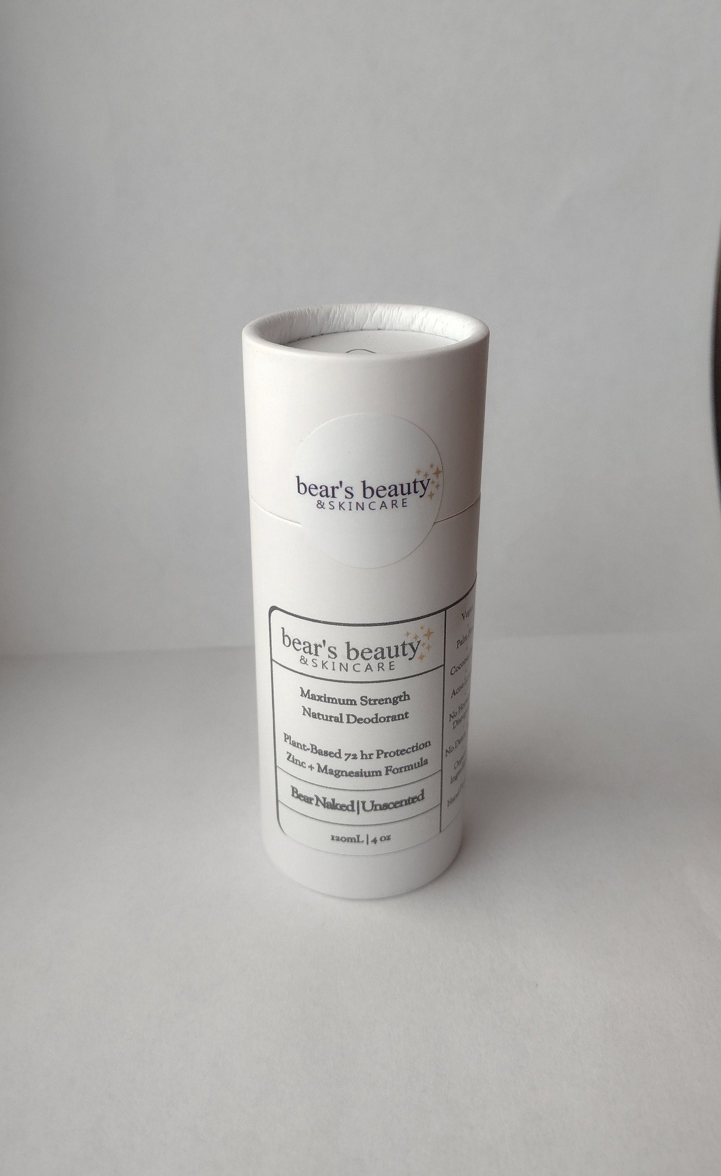 Sensitive Strength Vegan Natural Deodorant | Three Sizes | 24 hour Odor Protection | No Coconut or Baking Soda | Plant-Derived Scent